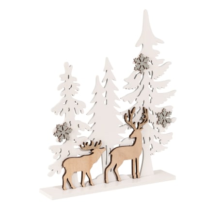 Decorazioni Natalizie Animali Della Foresta In Acrilico 2D – Per Albero, Casa, Ufficio, Esterno