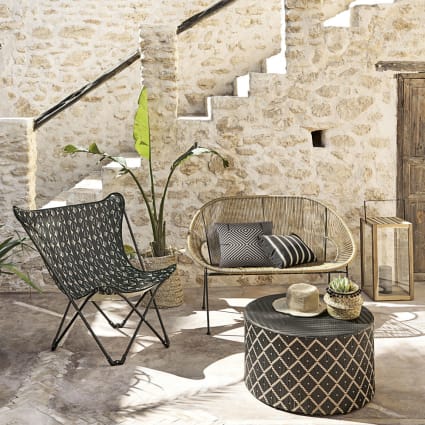 Fauteuil Acapulco Sedia Copacabana Maison Du Monde Divani Maison - Main Image