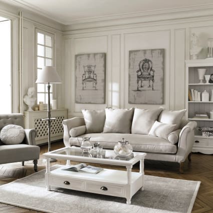 Nemo Divano Tre Posti Maison Du Monde Divano Posti Beige