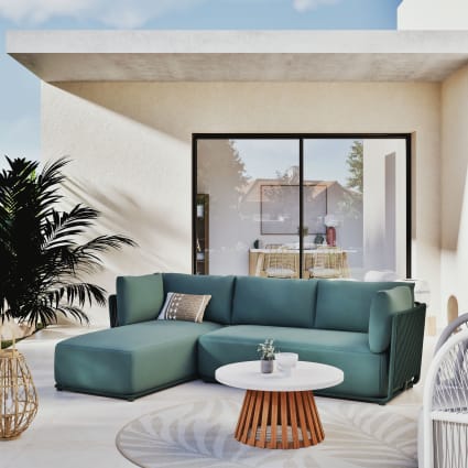 Maison Du Monde Divano Da Esterno Angolare Divano Angolare Da