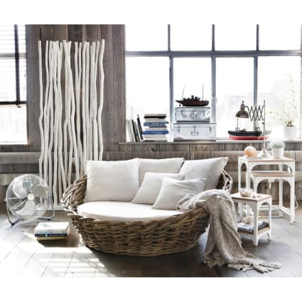 Divano in rattan 1/2 posti St Tropez Maisons du Monde