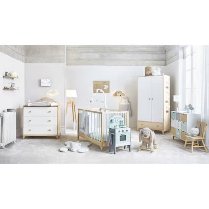 TD® Bricolage En Bois Perle étagère Murale Décoration De La Maison Support De Rangement Enfants Jouet Chambre Support De Rangement - Maison