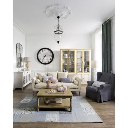 Fauteuil à housser blanc Cottage Maisons du Monde