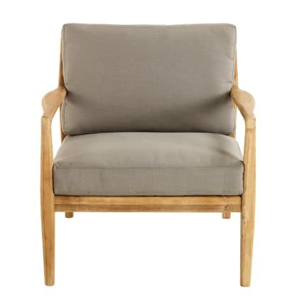 Fauteuil De Jardin En Acacia Massif Et Coussins Taupe Indiana Maisons fauteuil-de-jardin-en-acacia-massif-et-coussins-taupe-indiana-maisons