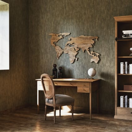 The Leonardo Collection Globe Crème Et Or 15 Cm - Élégant Globe Décoratif Et Éducatif Pour Maison, Bureau Ou Enfant