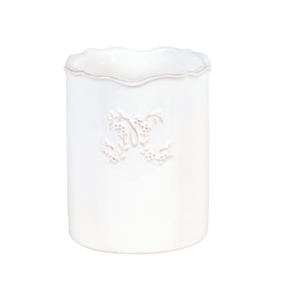 Gobelet en faïence blanche