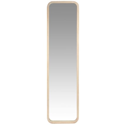 Grand miroir rectangulaire sur pied en bois de paulownia 40x160 cm Maisons du Monde