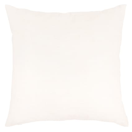 Housse De Coussin Carrée 40 Cm - Broderie Main Et Dentelle Renaissance - Ecru