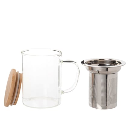 MoHern - Set di 6 infusori da tè in acciaio inox, per tè sfuso, include 2 palline da tè per tè sciolti e 4 pinze per filtri da tè