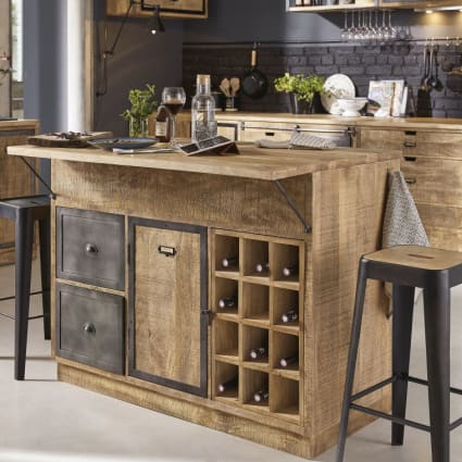 Isola Cucina Cucine Componibili Legno Massello Cucina Bianca Con