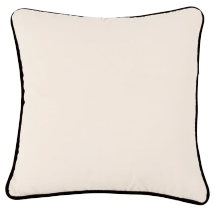 Kissen, beige und schwarz 40x40cm Moliere