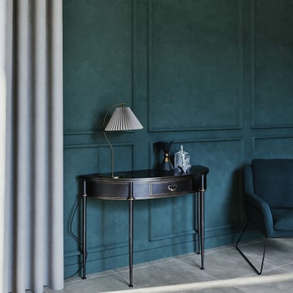 Ladekastje met lade, zwart metaal Alienor Maisons du Monde