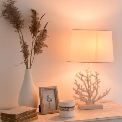 Plafond décor diffusant ref: Corail Blanc 6077 1 . Format 60 x 60 cm