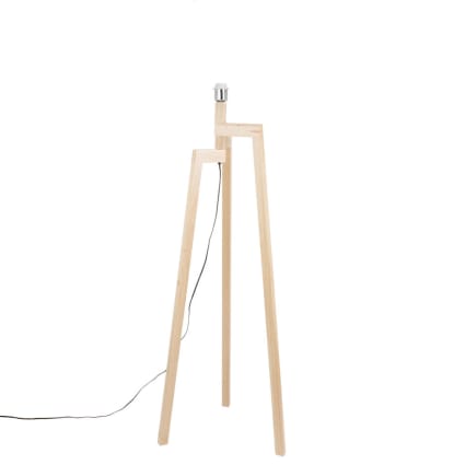 Pie de lámpara de hevea claro Alt.132 cm So Me | Maisons du Monde