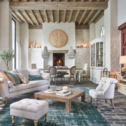 Shabby Chic Pouf Letto Singolo Maison Du Monde Salotto Poltroncine