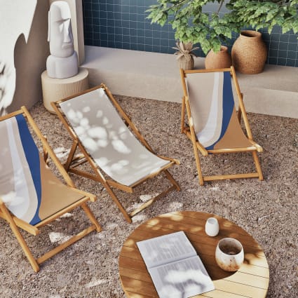 Panama Sdraio Legno Maison Du Monde Sedia A Sdraio In Legno Di