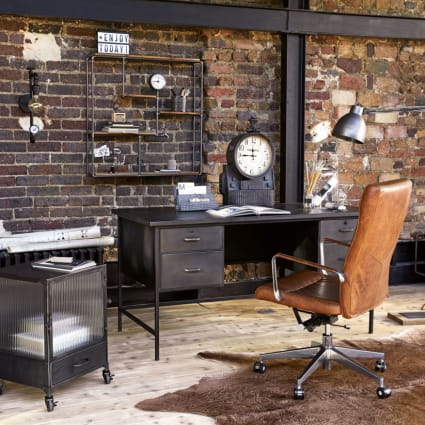 Stile Industriale Poltrone Ufficio Maison Du Monde Sedia Da