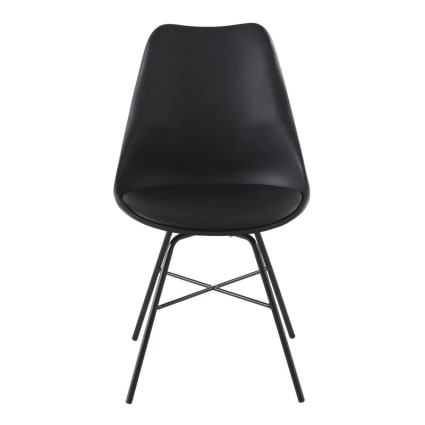 HOMLA Sedia SOBREME In MetallO E Corda Naturale - Design Elegante Per Soggiorno, Camera Da Letto O Giardino - 54 X 63 X 78 Cm