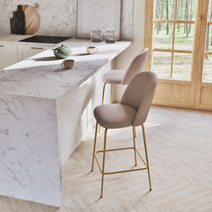 Ginette Sedie Cucina Maison Du Monde Velluto Verde Sedie Pranzo