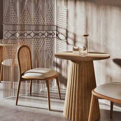 Mira Maison Du Monde Sedia Margaux Sedie In Tessuto écru Effetto