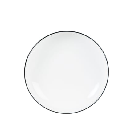 Set de 12 couverts de table SHISO Porcelaine Blanc/bleu