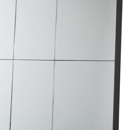 Specchio Da Tavolo Rettangolare Nero Per Trucco - Metallo, 30,5x17,8 Cm, Regolabile - 4