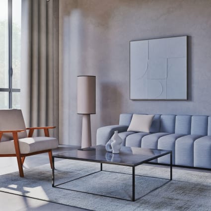 Table basse en marbre noir L100 Marble Maisons du Monde