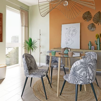 Vetro Tavolo Colorato Da Cucina Tavolo Ovale In Stile Ico Parisi