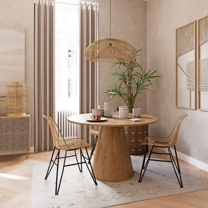 Stile Scandinavo Maison Du Monde Sala Da Pranzo Tavolo Da Pranzo