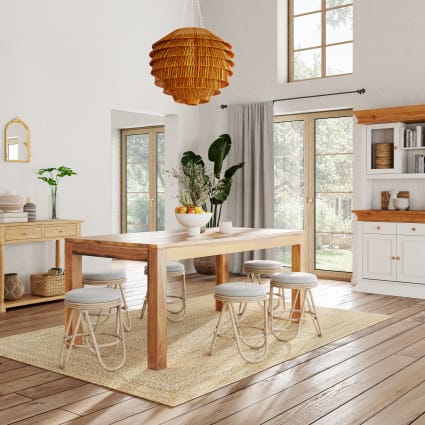 Legno Massello Tavoli Shabby Maison Du Monde Tavolo Per Sala Da