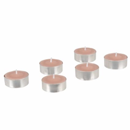Teelichter, rosa, Set aus 6 COLORAMA