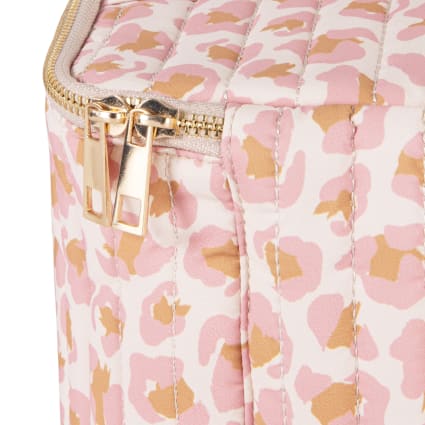 Vanity rose blush à motifs