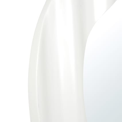 Wellenförmiger Spiegel, ecru, D60cm