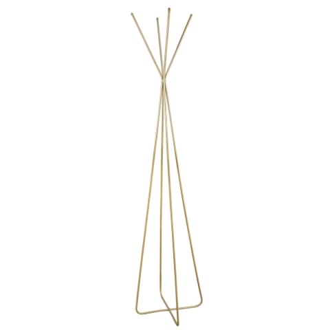 Porte-serviette NIL en laiton doré brossé 60 cm