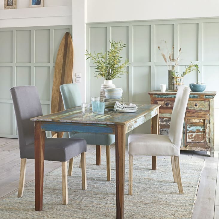 2 chaises à housser en pin blanchi-Margaux ambiance-6
