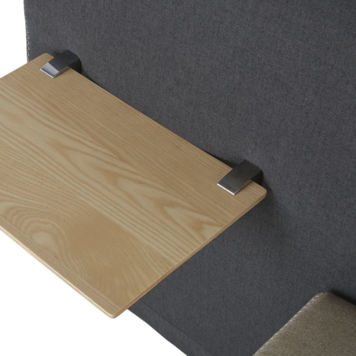 2-Sitzer-Sofa für die gewerbliche Nutzung, grau und beige-Meet Business cropped-4