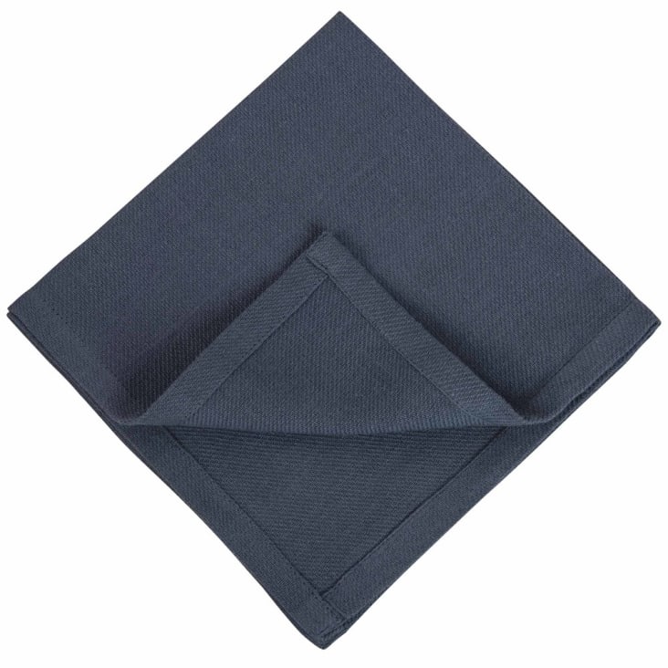 4 serviettes en coton lavé bleu 40x40-ENCRE cropped-2