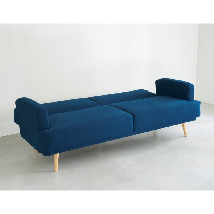 4-Sitzer-Sofa Clic-Clac in Royalblau-Elvis ambiance-13