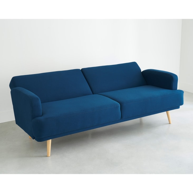4-Sitzer-Sofa Clic-Clac in Royalblau-Elvis ambiance-14