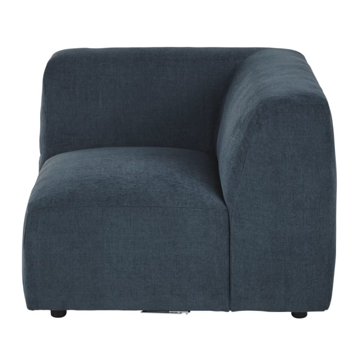 Housse De Canapé élastique Martina Home – 3 Places, Avec Accoudoir Droit, Tissu Bleu électrique
