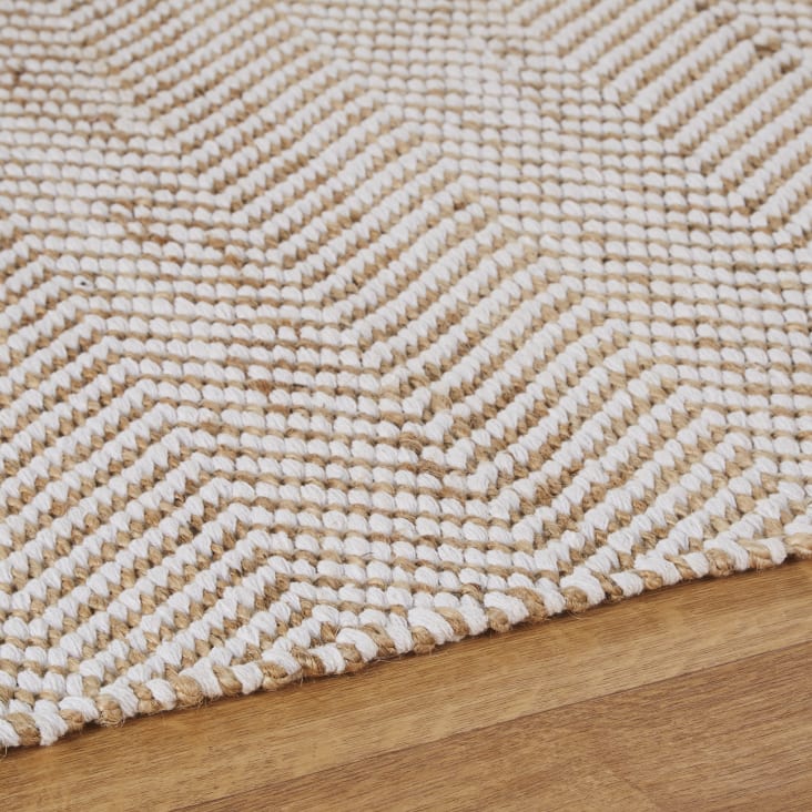 Alfombra acolchada 170x120 cm en algodón – DECOGRAM ESPAÑA