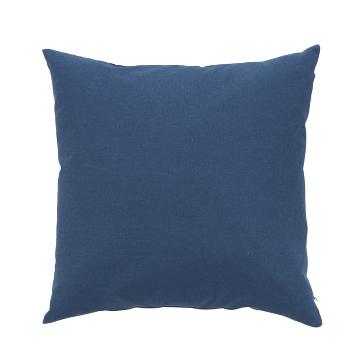 Almofada de exterior em algodão azul 45x45-ROMMIE