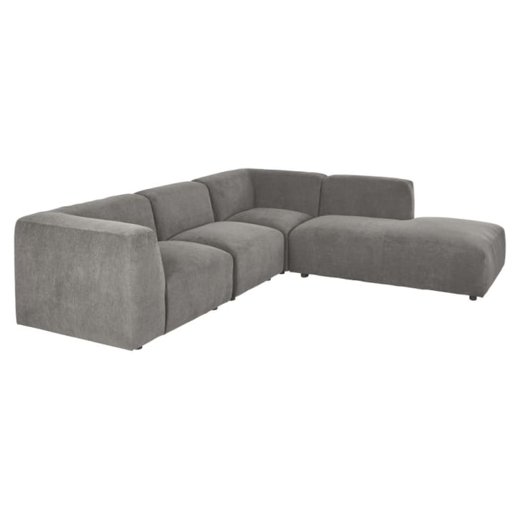 Angolo per divano componibile grigio