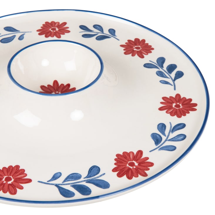 Home&you Eierplatte Bunis Ø18 Cm Keramik - Elegantes Tablett Für Teufels-Eier, Ostereier & Desserts