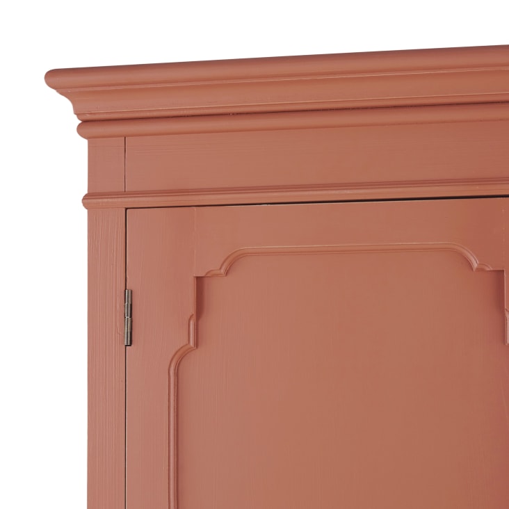 Armoire 2 portes battantes 1 tiroir terracotta Selena Maisons du Monde