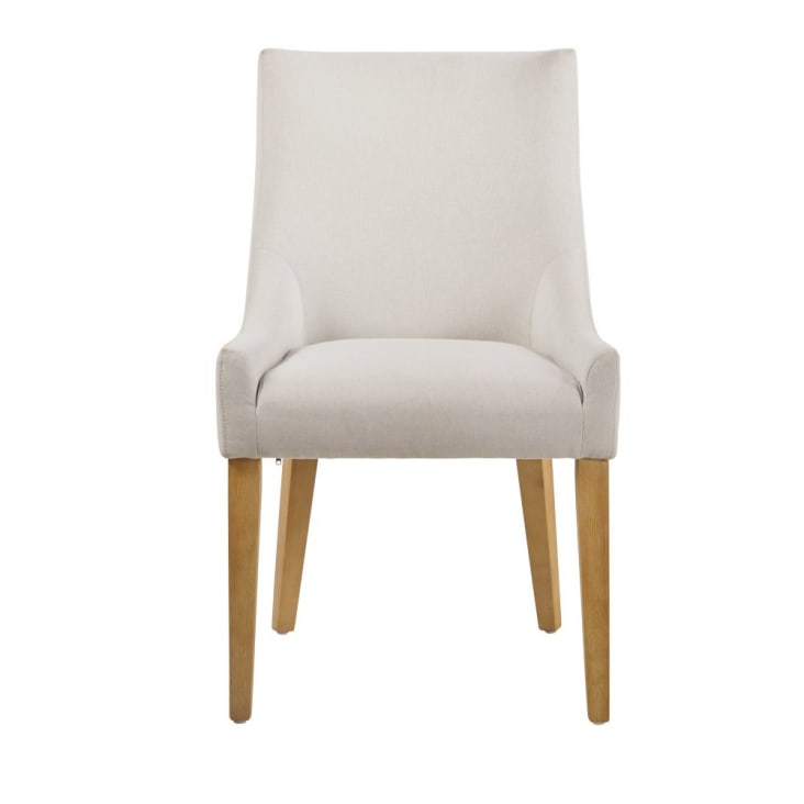 Beiger Stuhl aus Kiefer und Pappel-Folly cropped-2