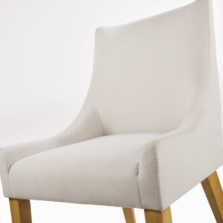 Beiger Stuhl aus Kiefer und Pappel-Folly cropped-4
