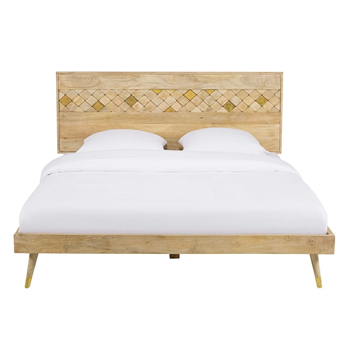 Bett aus Mangoholz 160 x 200-Salome
