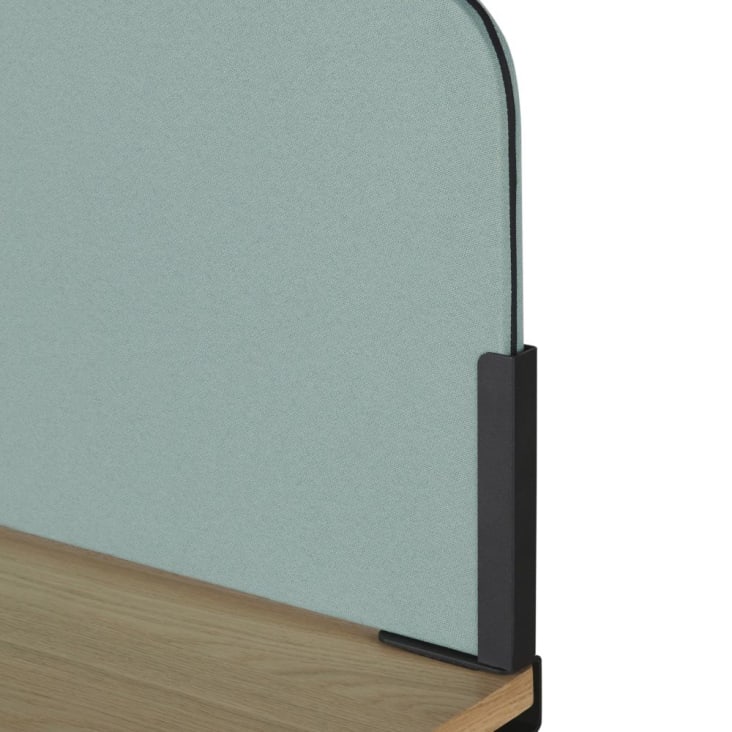 Blauwe scheidingswand voor professioneel gebruik 120 x 40 cm-Uxia Business cropped-3