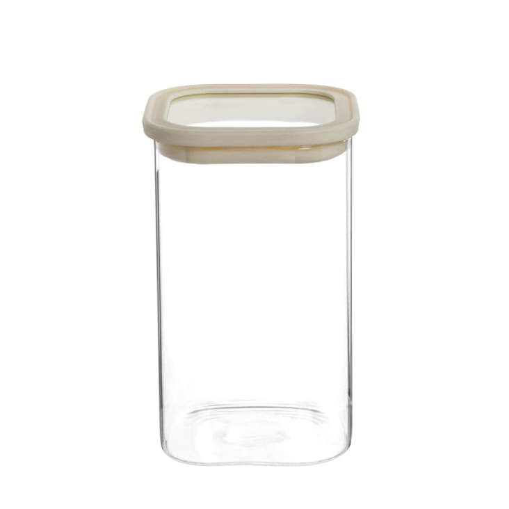 Bocal En Verre 250 Ml Avec Cuillère Et Bouchon Liège - Pour épices, Sels De Bain, Thé - Décoration Cuisine